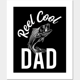 Reel Cool Dad Fishing Dad Posters and Art